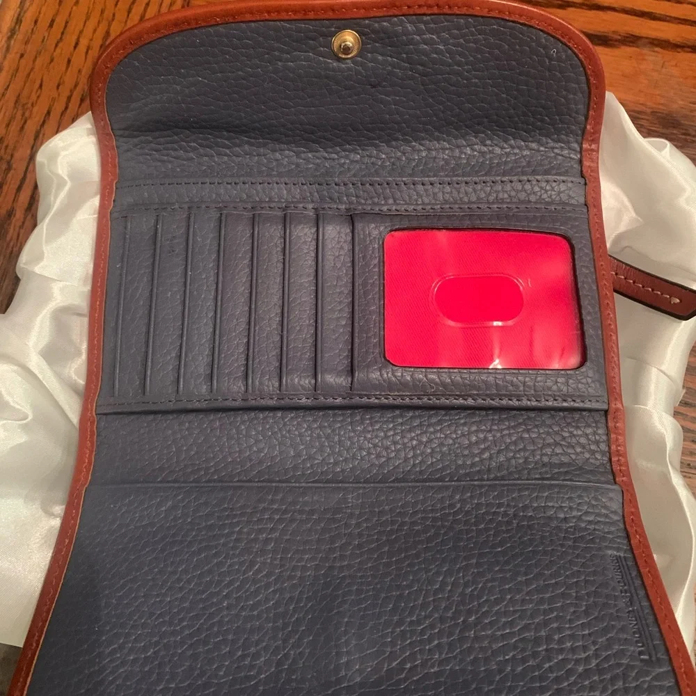 DOONEY & BOURKE AUTHENTIC SLATE BLUE WALLET - Picture 3 of 11